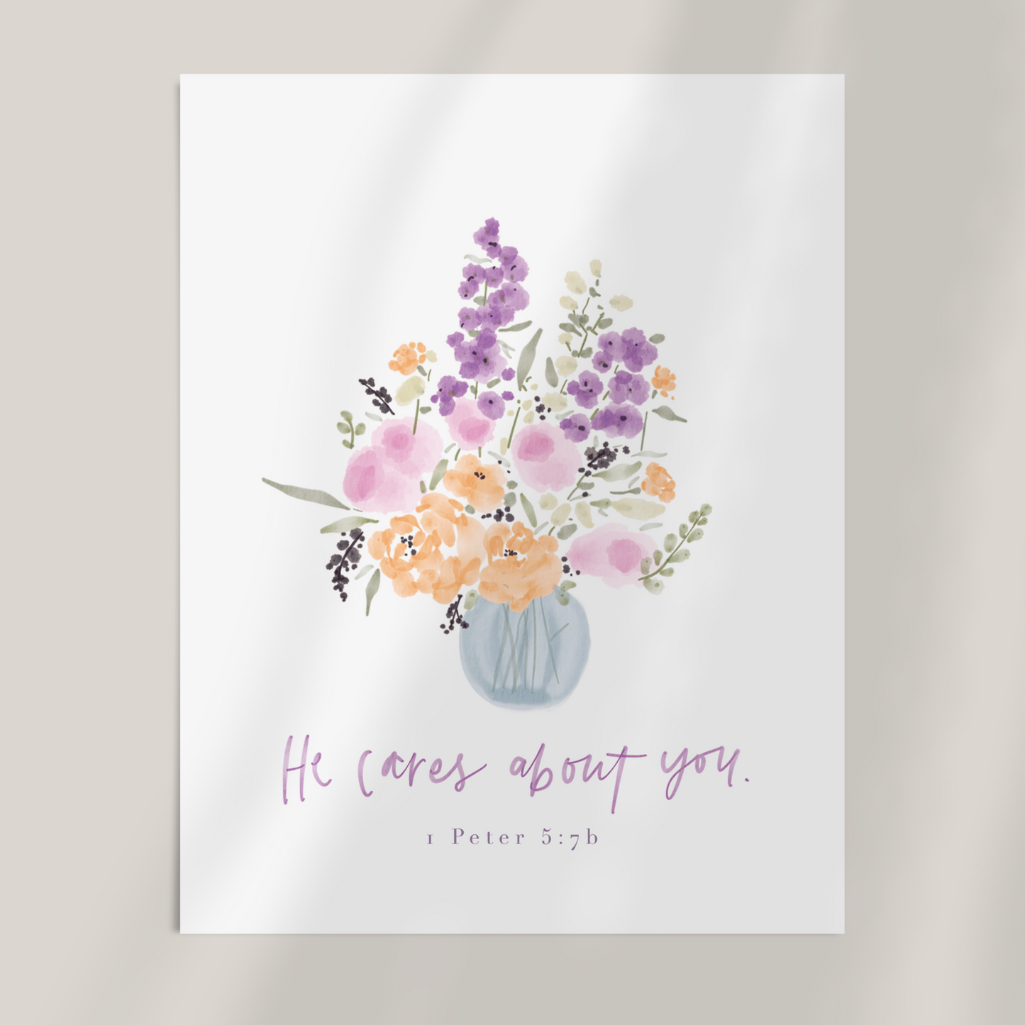 He Cares About You | 1 Peter 5v7b