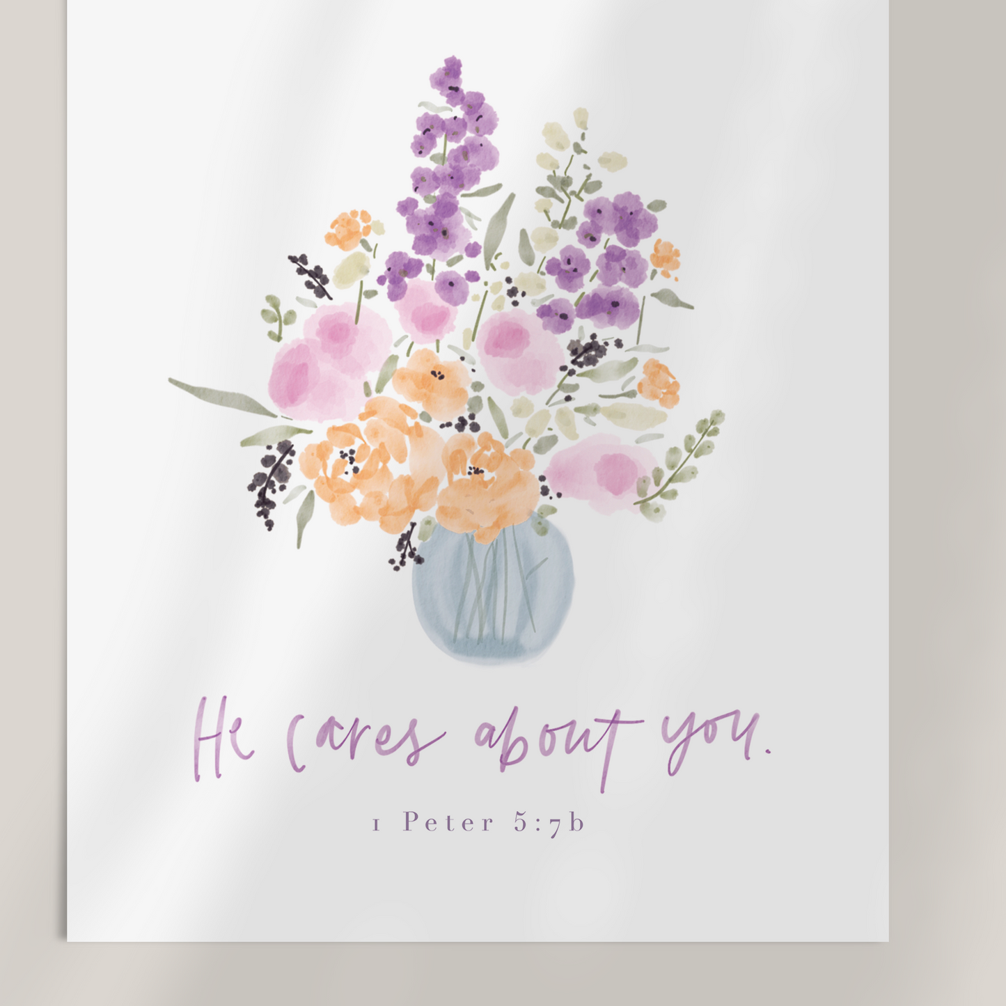 He Cares About You | 1 Peter 5v7b