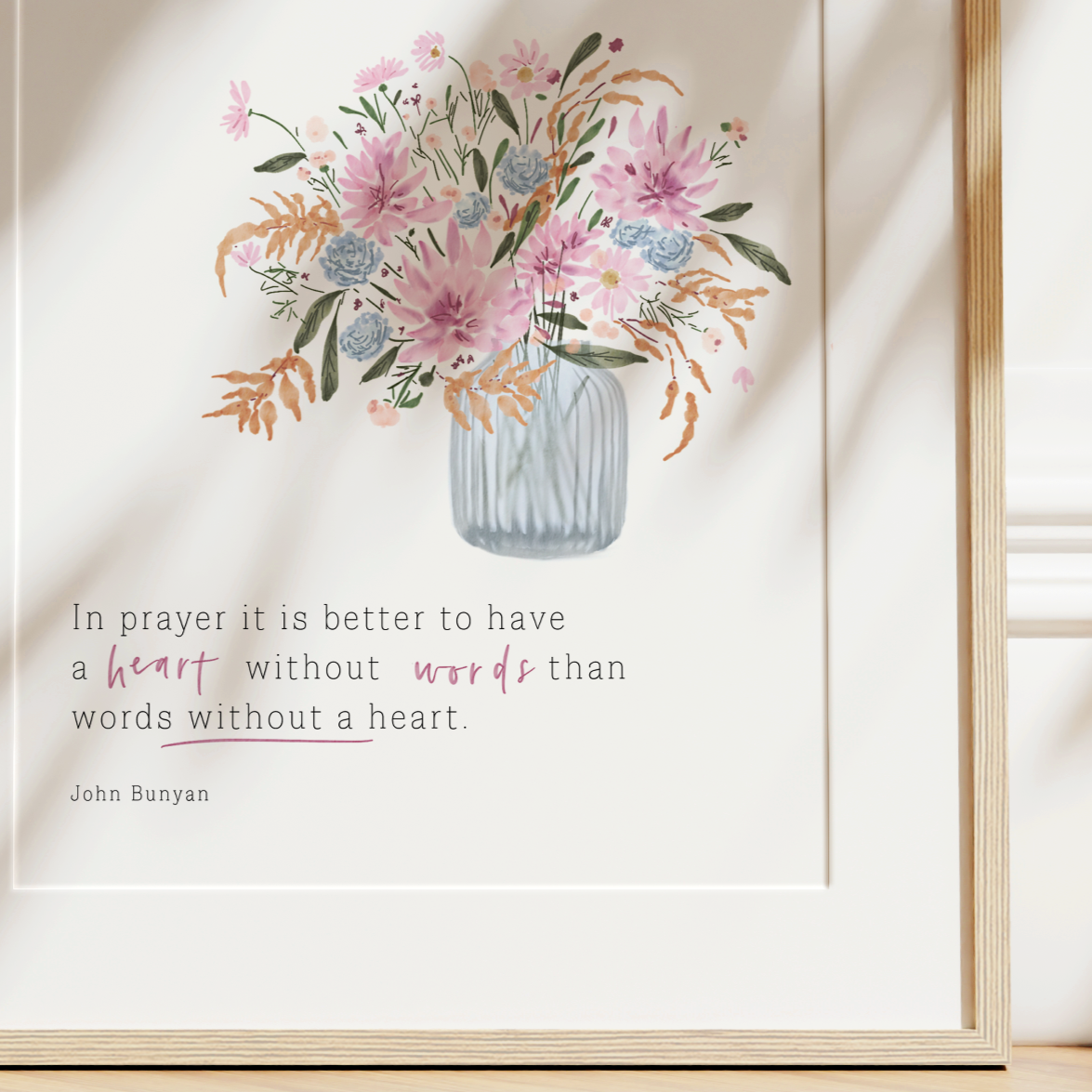 John Bunyan | Prayer Art Print