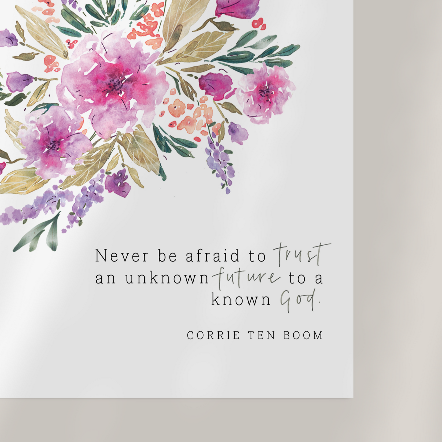 Corrie Ten Boom | Trust