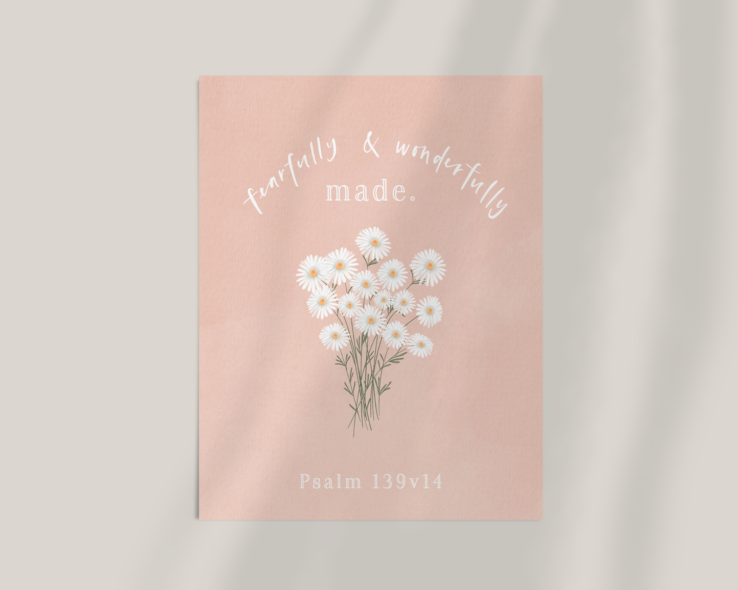 Psalm 139 | Fearfully and Wonderfully Made Art Print