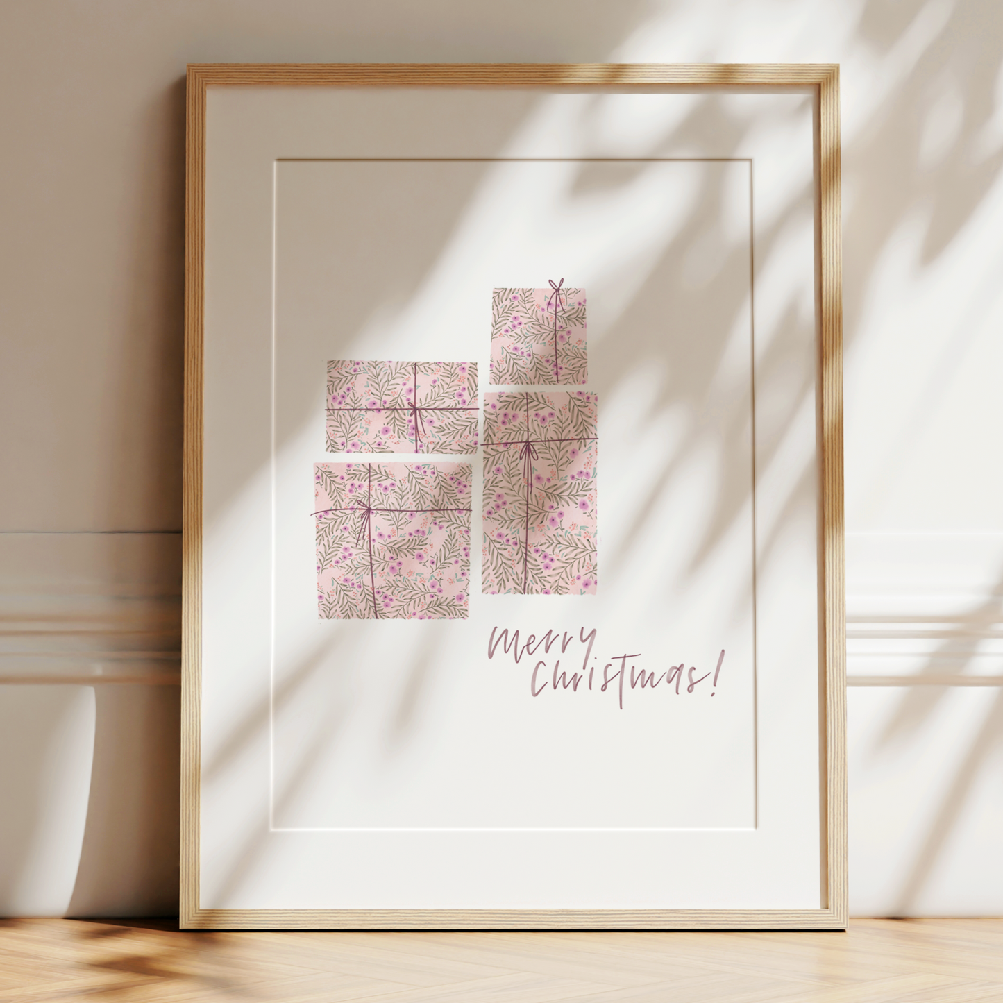 Merry Christmas Art Print