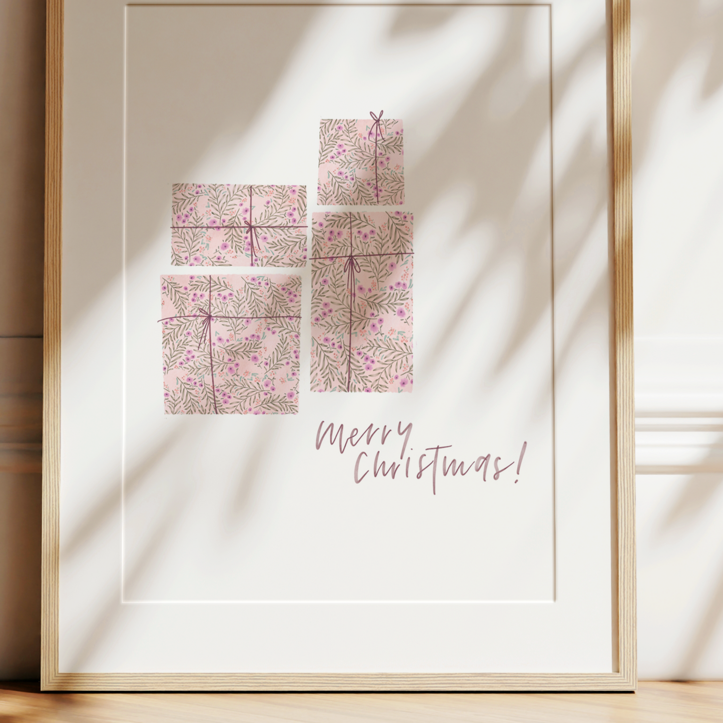 Merry Christmas Art Print