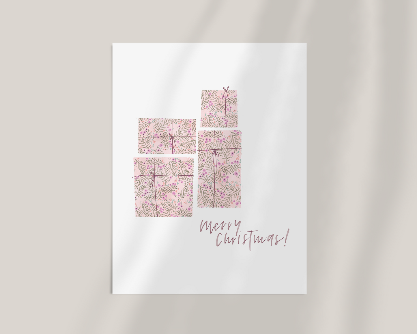 Merry Christmas Art Print