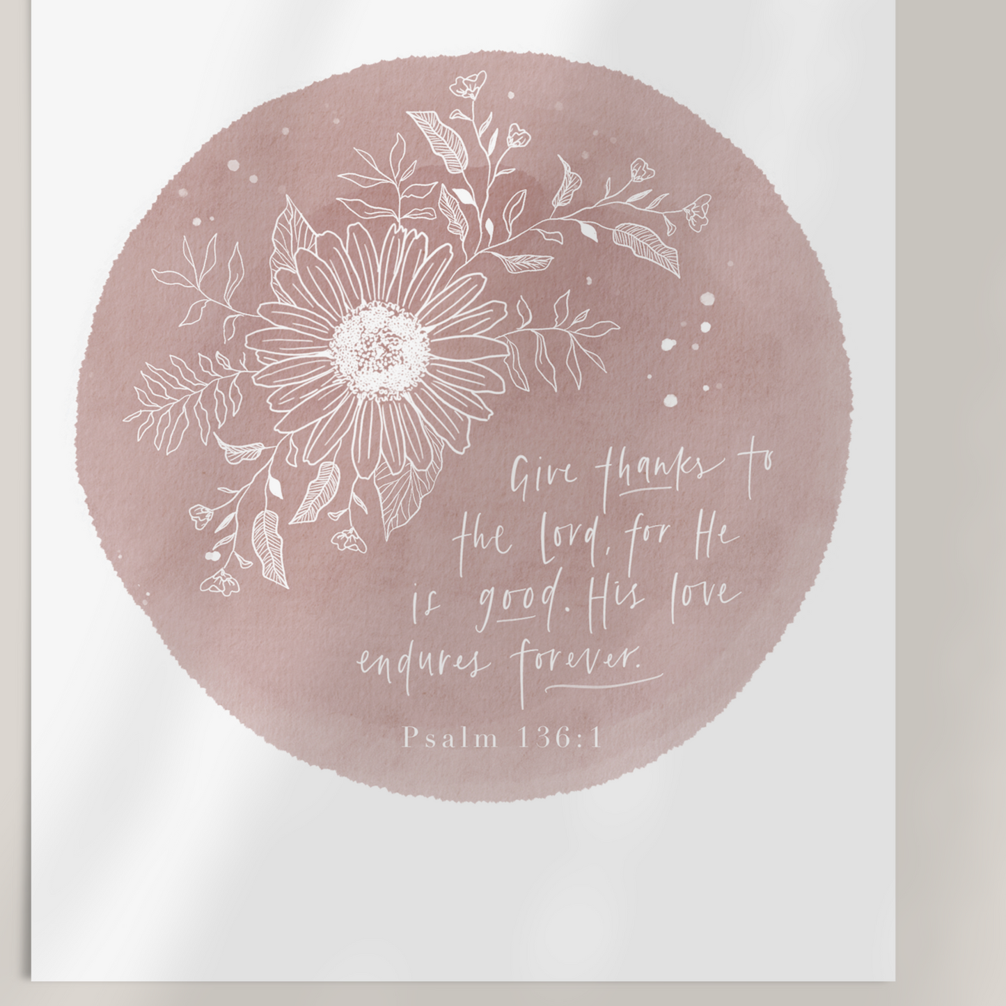Give Thanks | Psalm 136v1