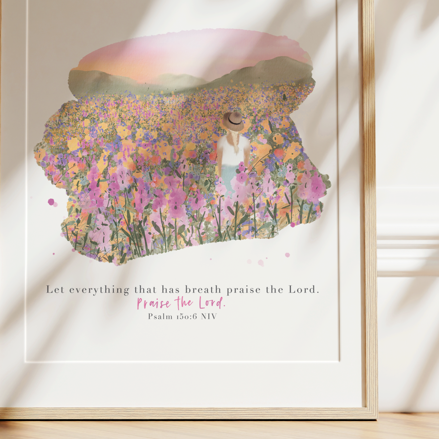Praise the Lord | Psalm 150 Art Print