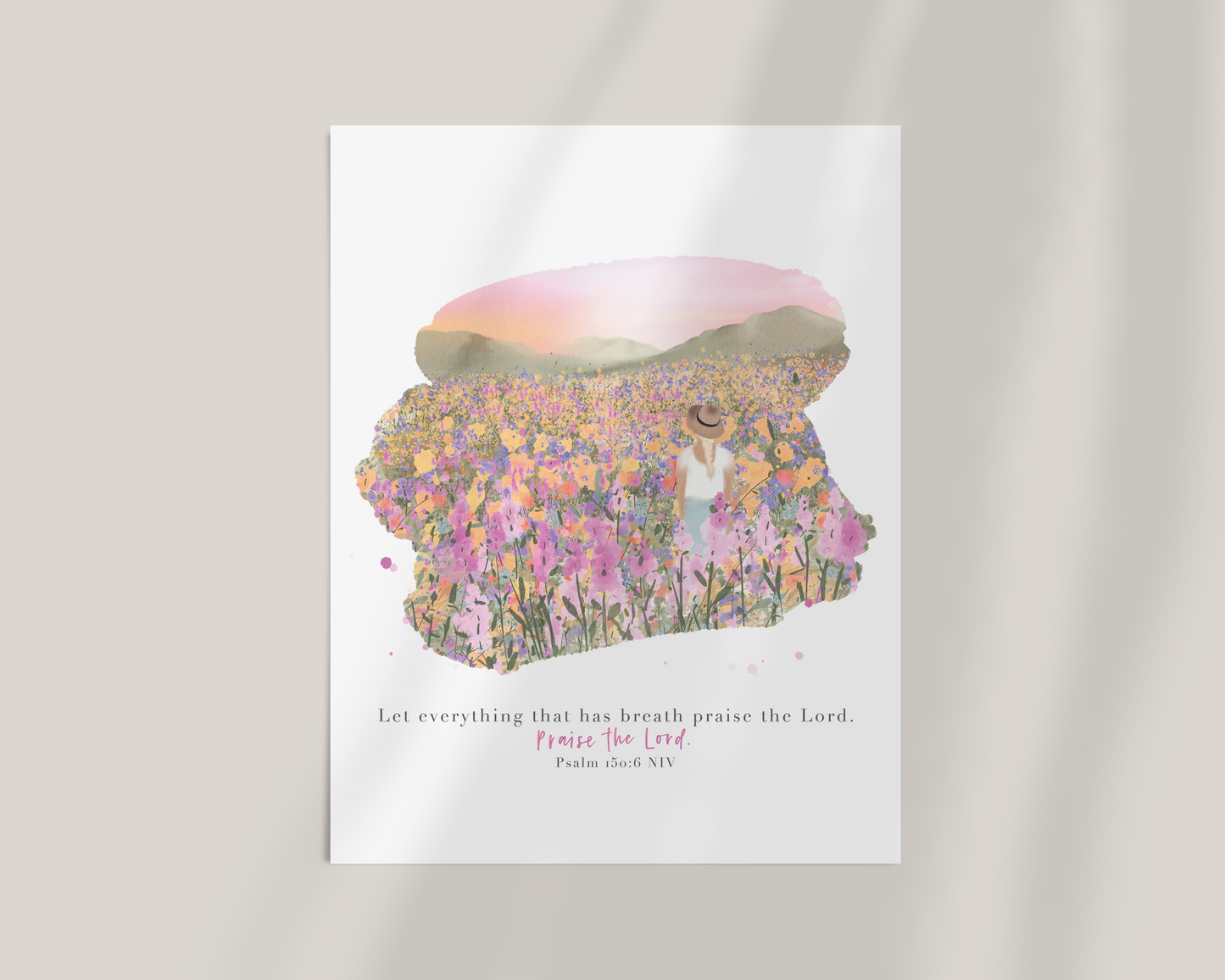 Praise the Lord | Psalm 150 Art Print