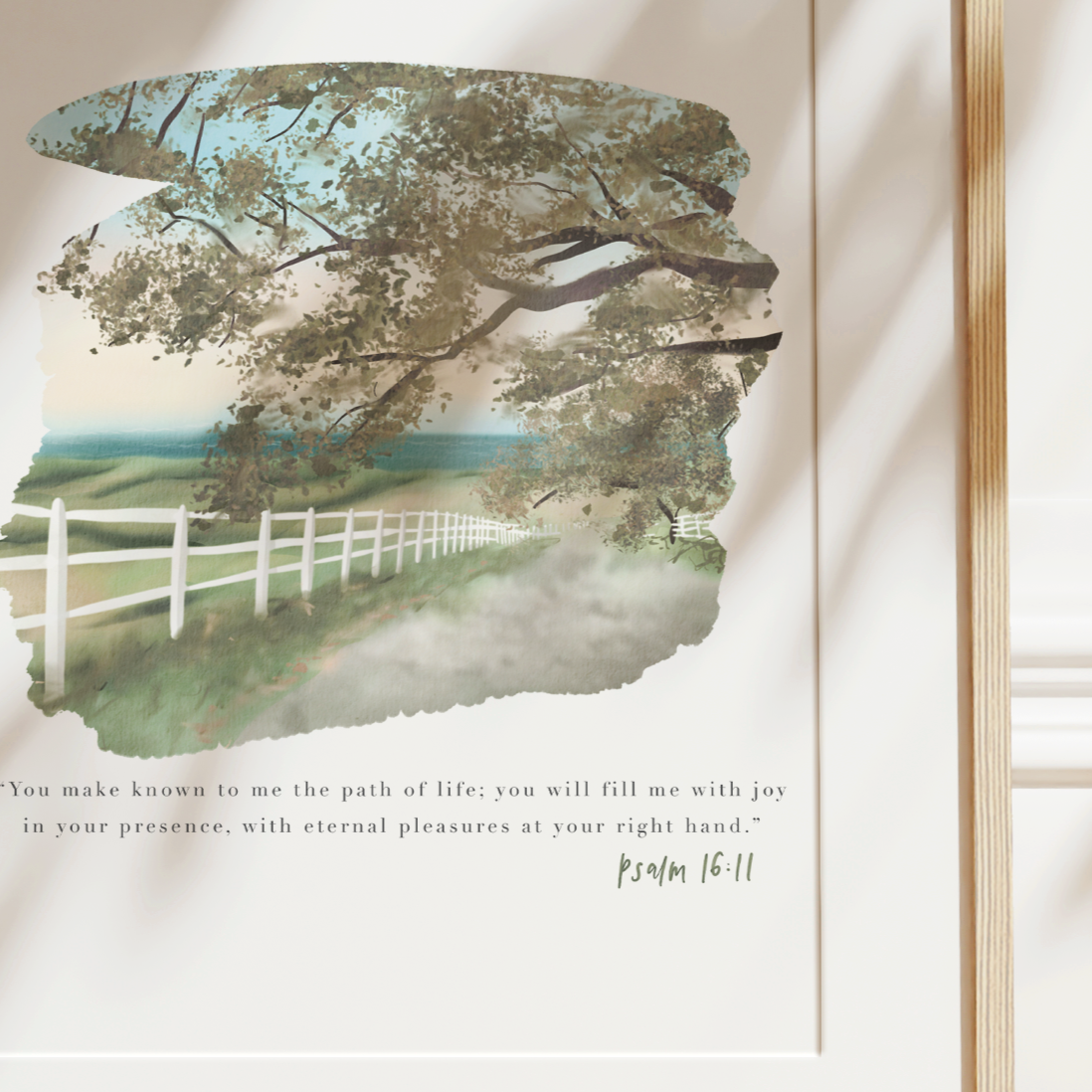 Path of Life | Psalm 16v11 Art Print