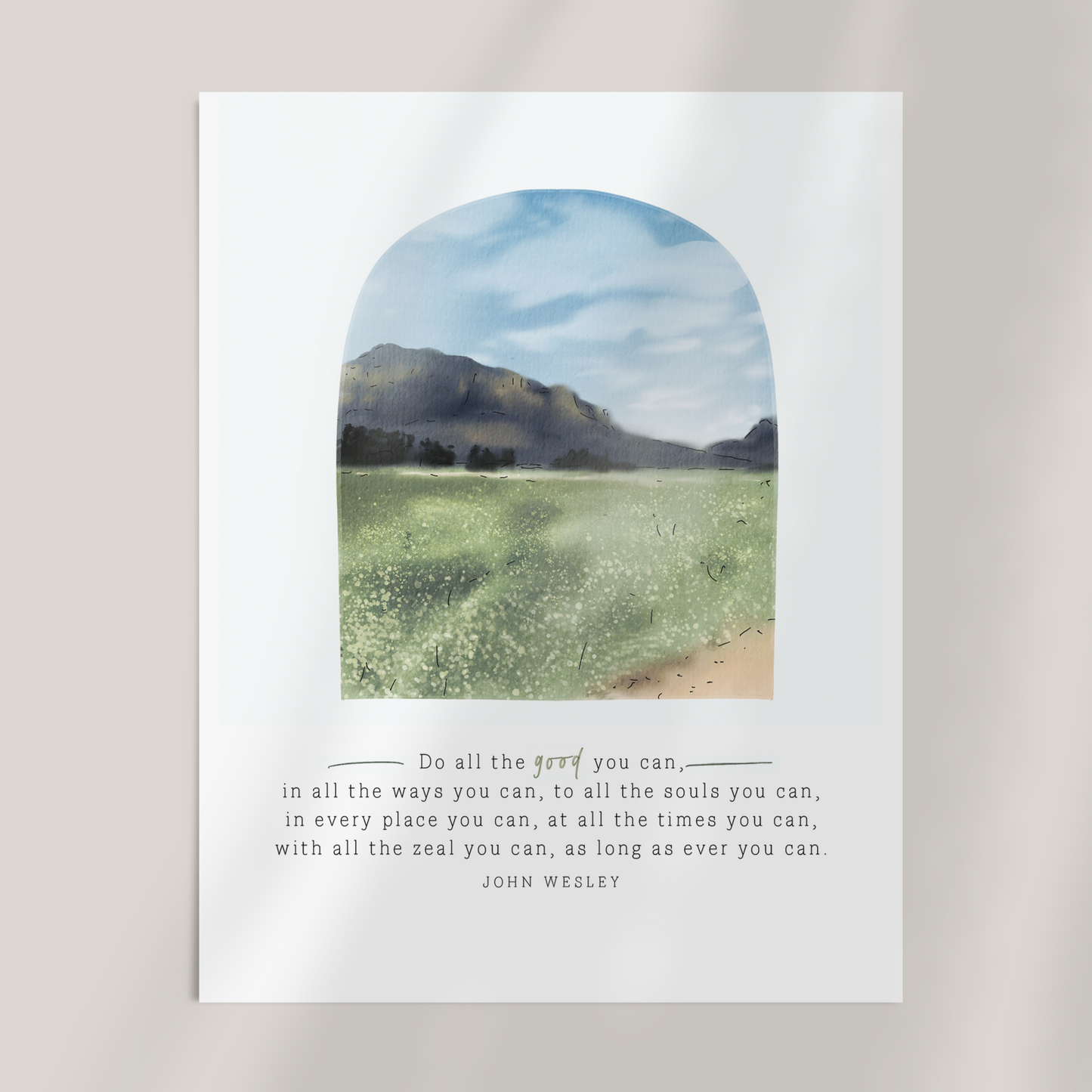 John Wesley | Do All The Good You Can