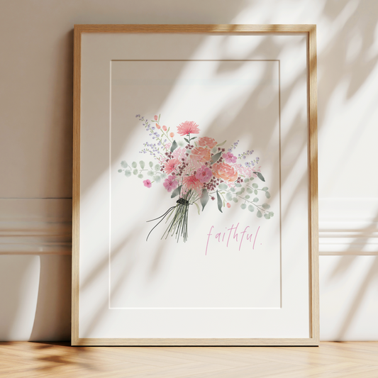 Faithful Art Print