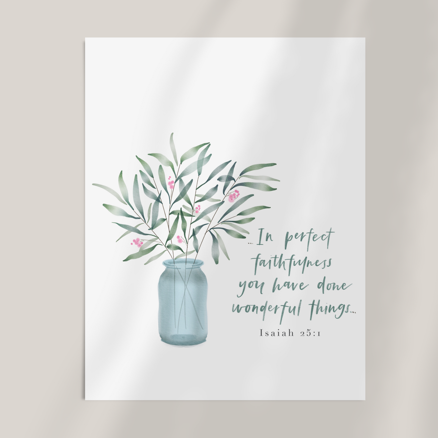 He is Faithful | Isaiah 25v1