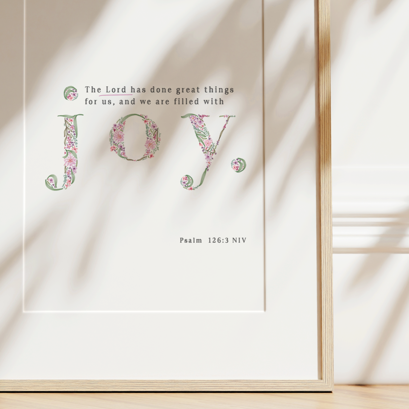 Joy | Psalm 126 Art Print
