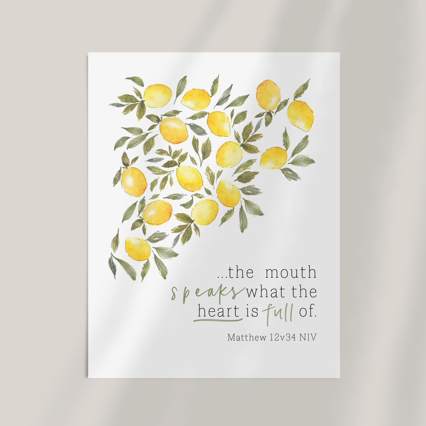 The Mouth Speaks What the Heart is Full Of | Matthew 12:34