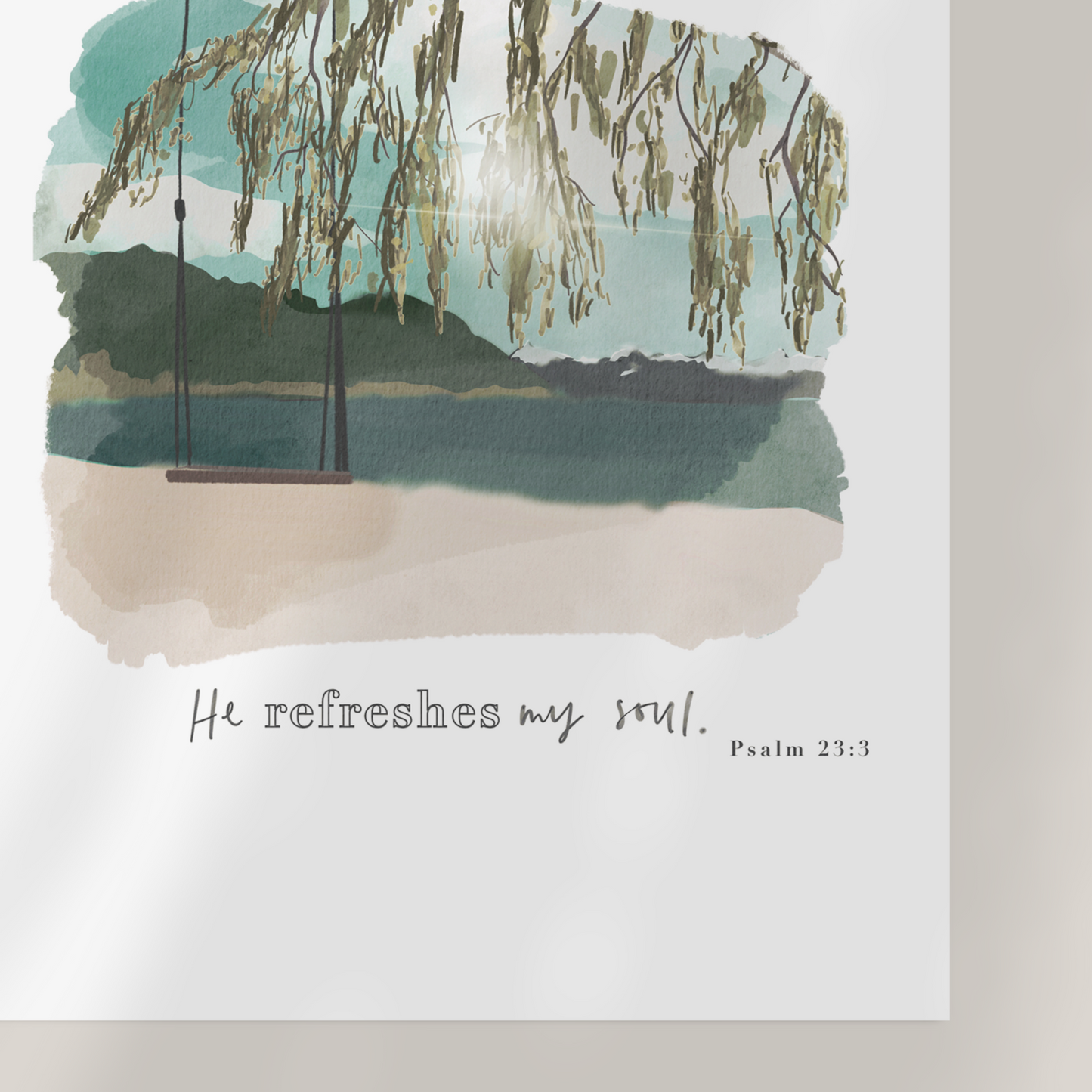 He Refreshes My Soul | Psalm 23v3