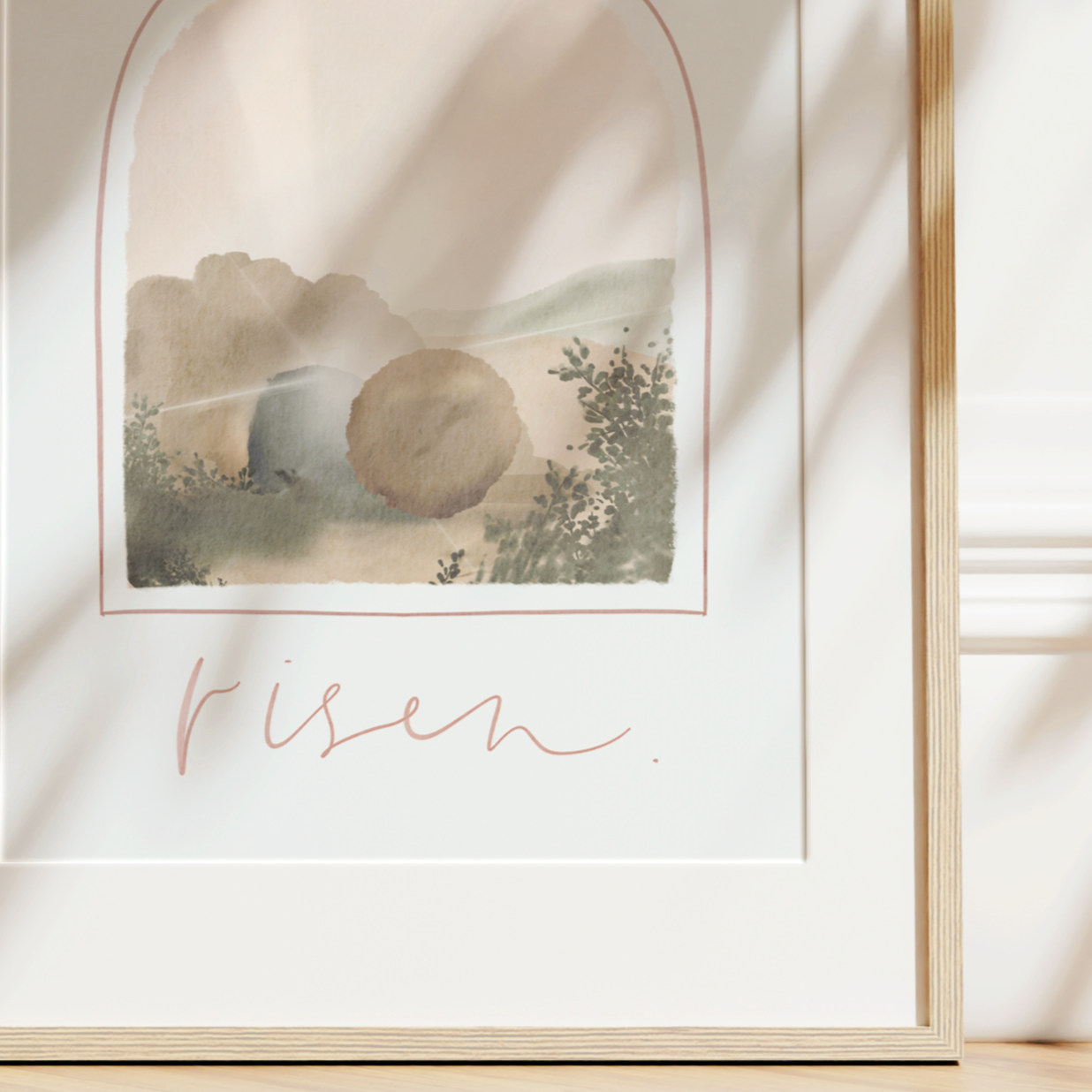 Easter | Resurrection Sunday | Jesus is Risen Art Print