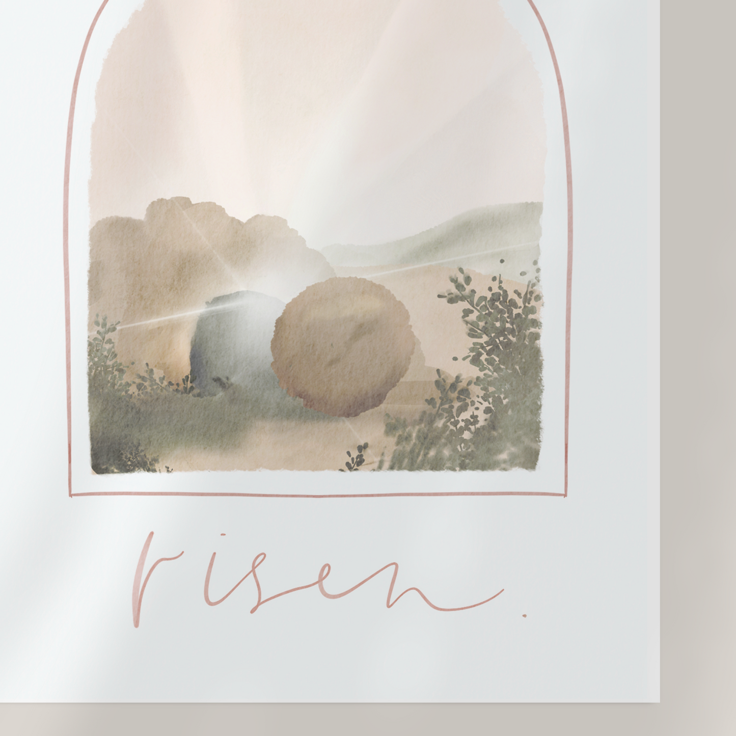 Easter | Resurrection Sunday | Jesus is Risen Art Print