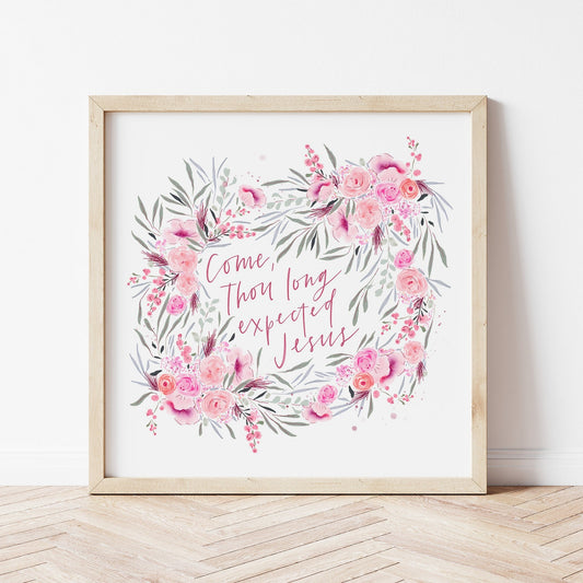 Come Thou Long Expected Jesus | Christmas Carol