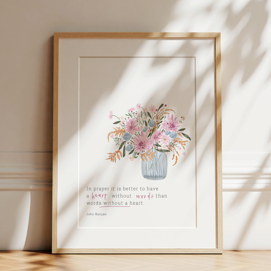 John Bunyan | Prayer Art Print