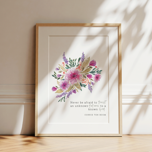 Corrie Ten Boom | Trust Art Print