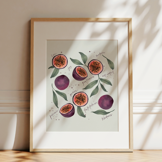 Fruit of the Spirit | Galatians 5v22-23 Art Print