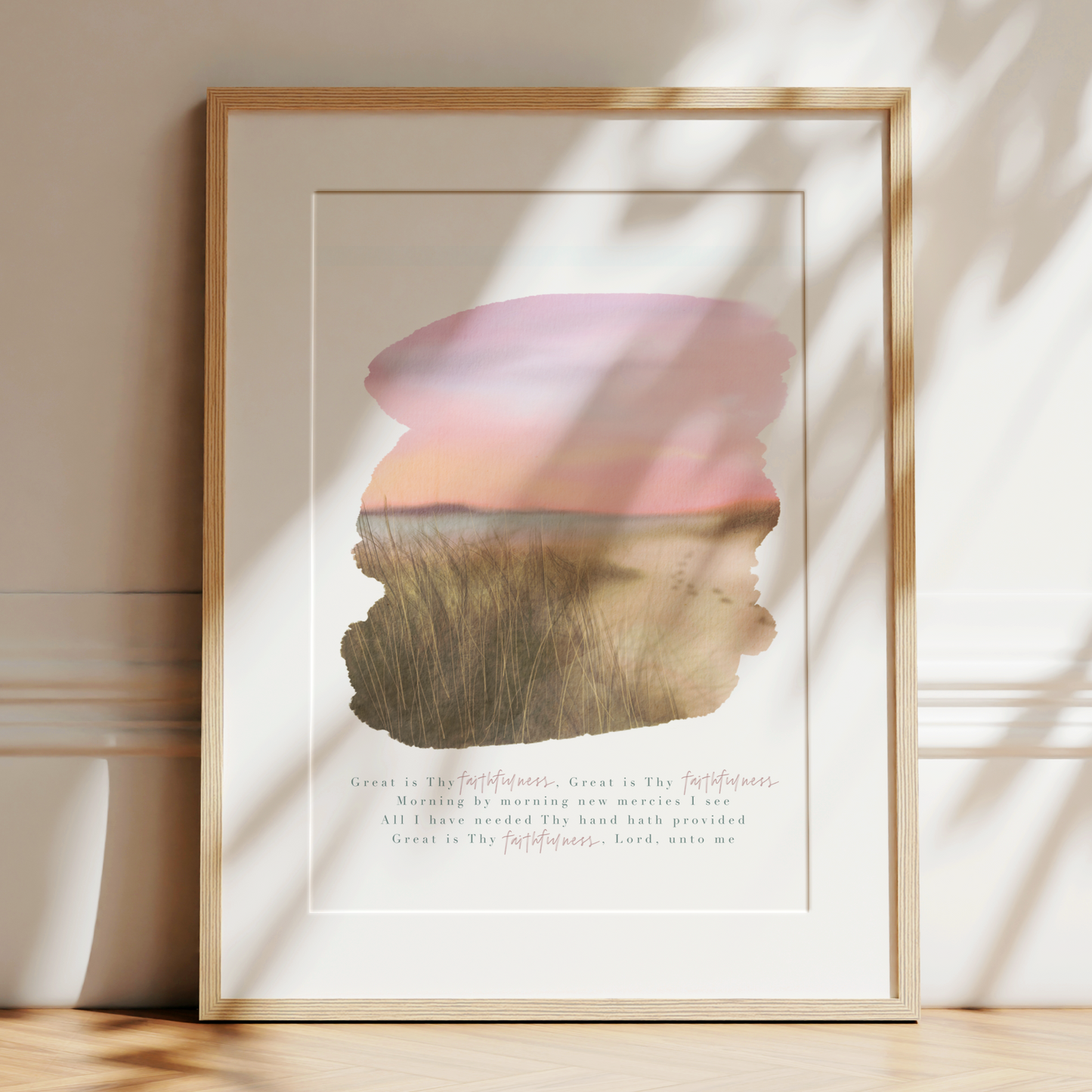 Great is Thy Faithfulness Art Print