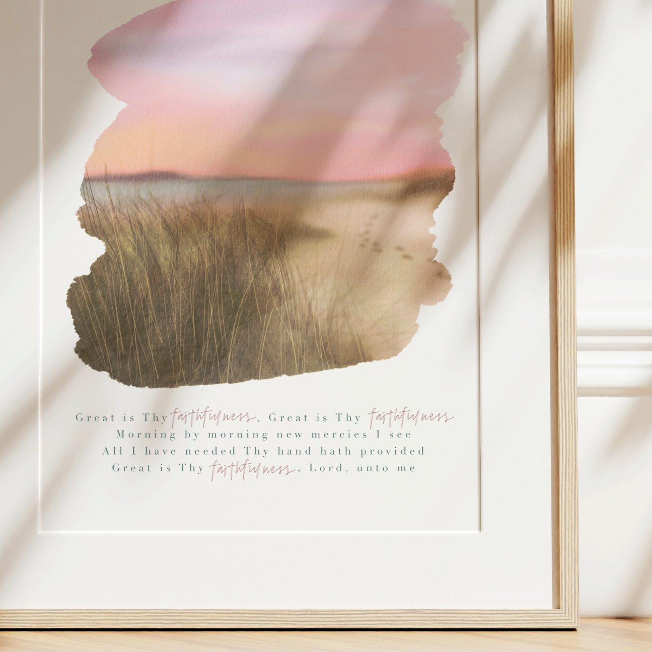 Great is Thy Faithfulness Art Print