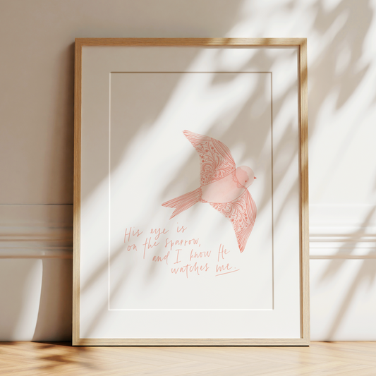 Sparrow Art Print