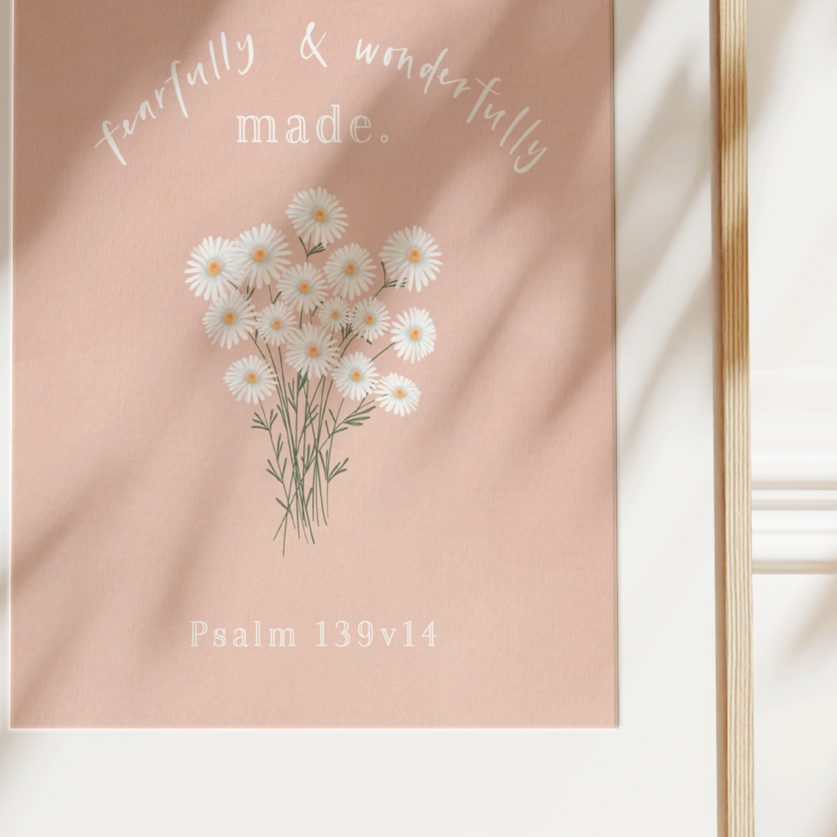 Psalm 139 | Fearfully and Wonderfully Made Art Print