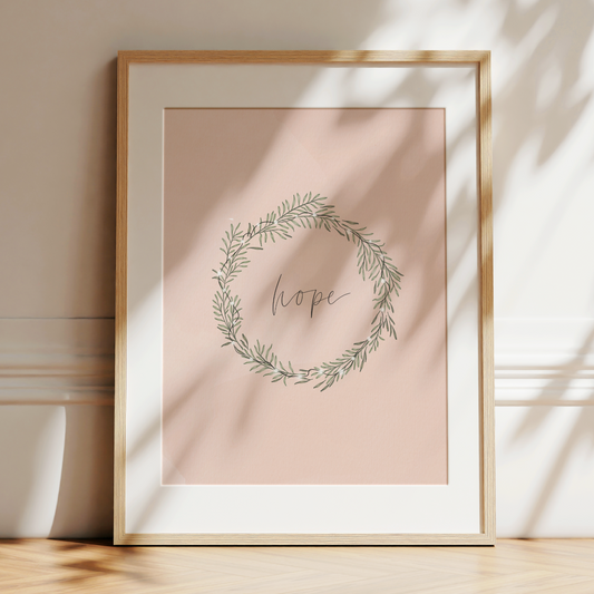 Hope | Christmas Art Print