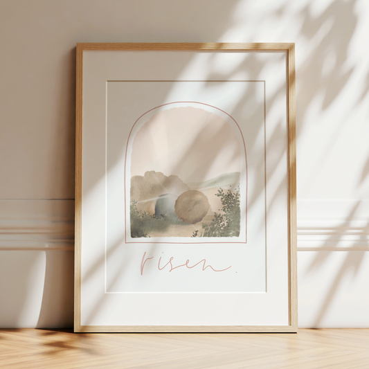 Easter | Resurrection Sunday | Jesus is Risen Art Print